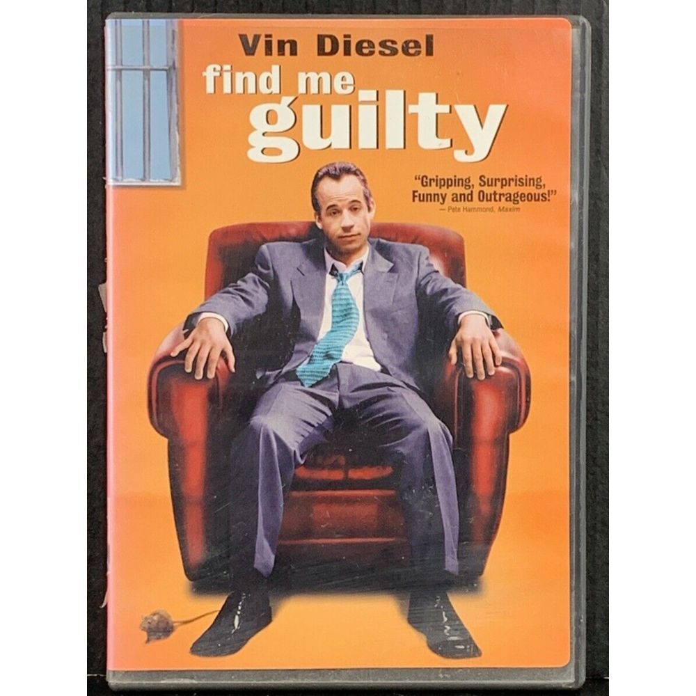 Find‎ Me Guilty (DVD, 2006) Vin Diesel, Peter Dinklage, Ron Silver